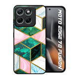 Seamless Green Marble Motorola Edge 70 Fusion 5G Glass Back Cover Online