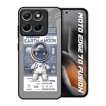 Space Flight Pass Motorola Edge 70 Fusion 5G Glass Back Cover Online