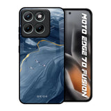 Deep Ocean Marble Motorola Edge 70 Fusion 5G Glass Back Cover Online
