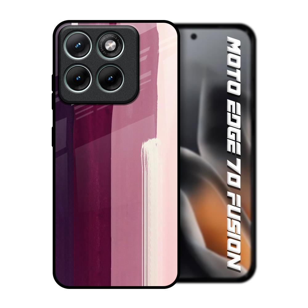 Brush Stroke Art Motorola Edge 70 Fusion 5G Glass Back Cover Online