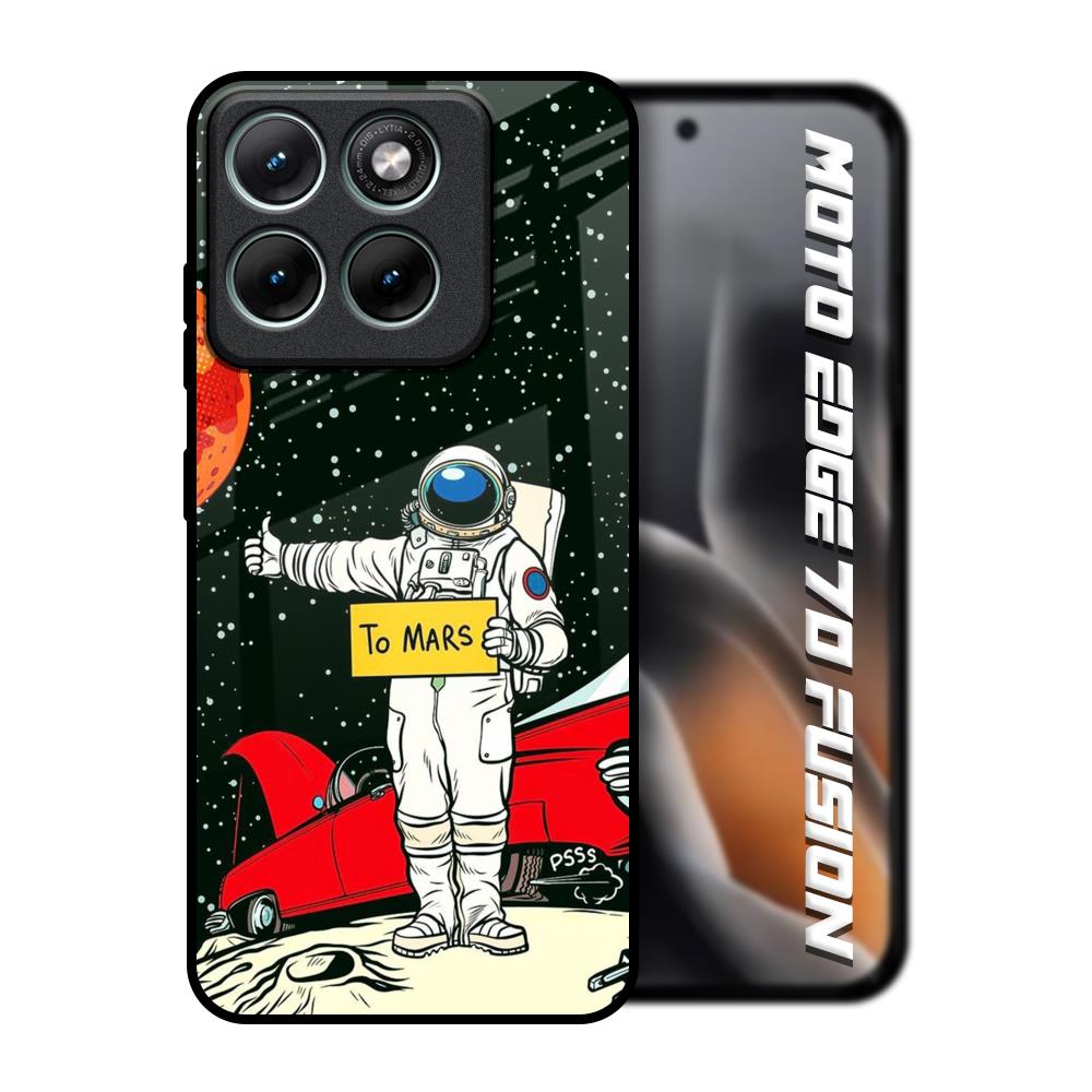 Astronaut on Mars Motorola Edge 70 Fusion 5G Glass Back Cover Online