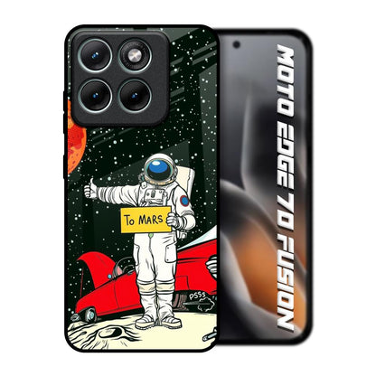 Astronaut on Mars Motorola Edge 70 Fusion 5G Glass Back Cover Online