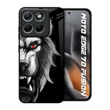 Wild Lion Motorola Edge 70 Fusion 5G Glass Back Cover Online