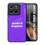 Make it Happen Motorola Edge 70 Fusion 5G Glass Back Cover Online