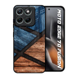 Wooden Tiles Motorola Edge 70 Fusion 5G Glass Back Cover Online