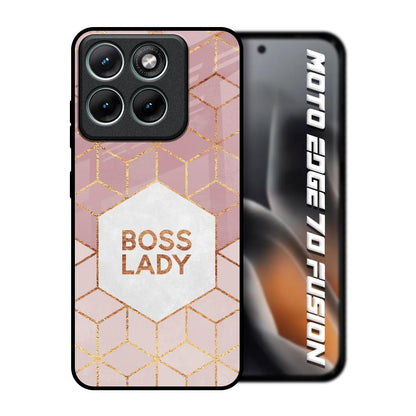 Boss Lady Motorola Edge 70 Fusion 5G Glass Back Cover Online