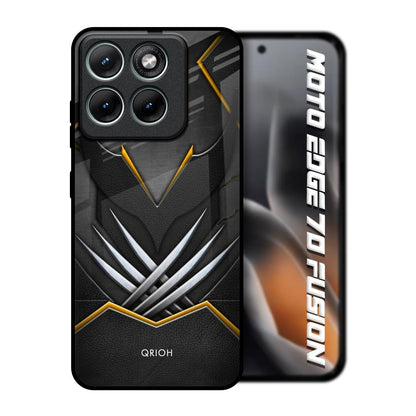 Black Warrior Motorola Edge 70 Fusion 5G Glass Back Cover Online
