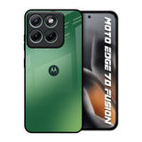 Green Grunge Texture Motorola Edge 70 Fusion 5G Glass Back Cover Online
