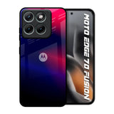 Blue Ombre Motorola Edge 70 Fusion 5G Glass Back Cover Online