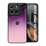 Purple Gradient Motorola Edge 70 Fusion 5G Glass Back Cover Online
