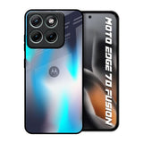 Blue Swan Shadow Motorola Edge 70 Fusion 5G Glass Back Cover Online