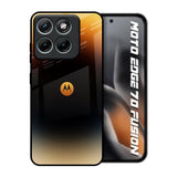 Grainy Yellow Motorola Edge 70 Fusion 5G Glass Back Cover Online