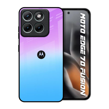 Unicorn Pattern Motorola Edge 70 Fusion 5G Glass Back Cover Online