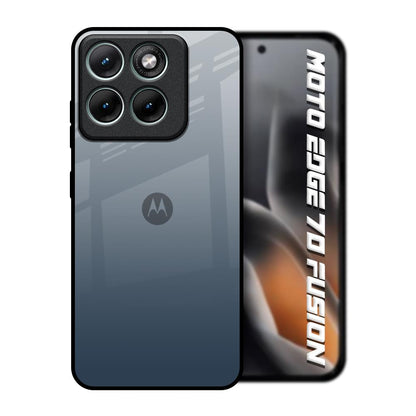 Smokey Grey Color Motorola Edge 70 Fusion 5G Glass Back Cover Online