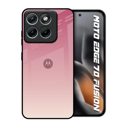 Blooming Pink Motorola Edge 70 Fusion 5G Glass Back Cover Online