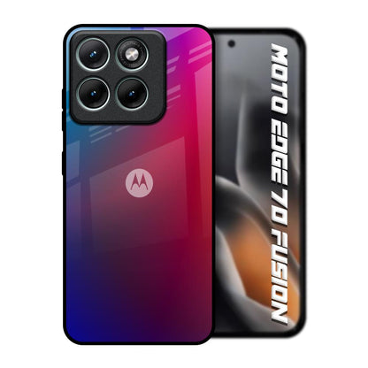 Magical Color Shade Motorola Edge 70 Fusion 5G Glass Back Cover Online