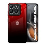 Maroon Faded Motorola Edge 70 Fusion 5G Glass Back Cover Online