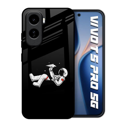 Space Traveller Vivo T5 Pro 5G Glass Back Cover Online
