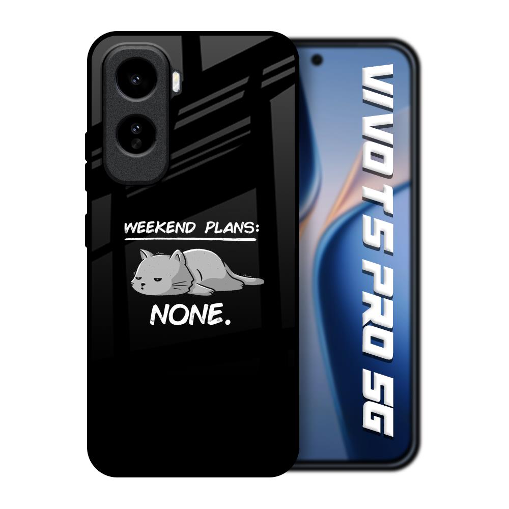 Weekend Plans Vivo T5 Pro 5G Glass Back Cover Online