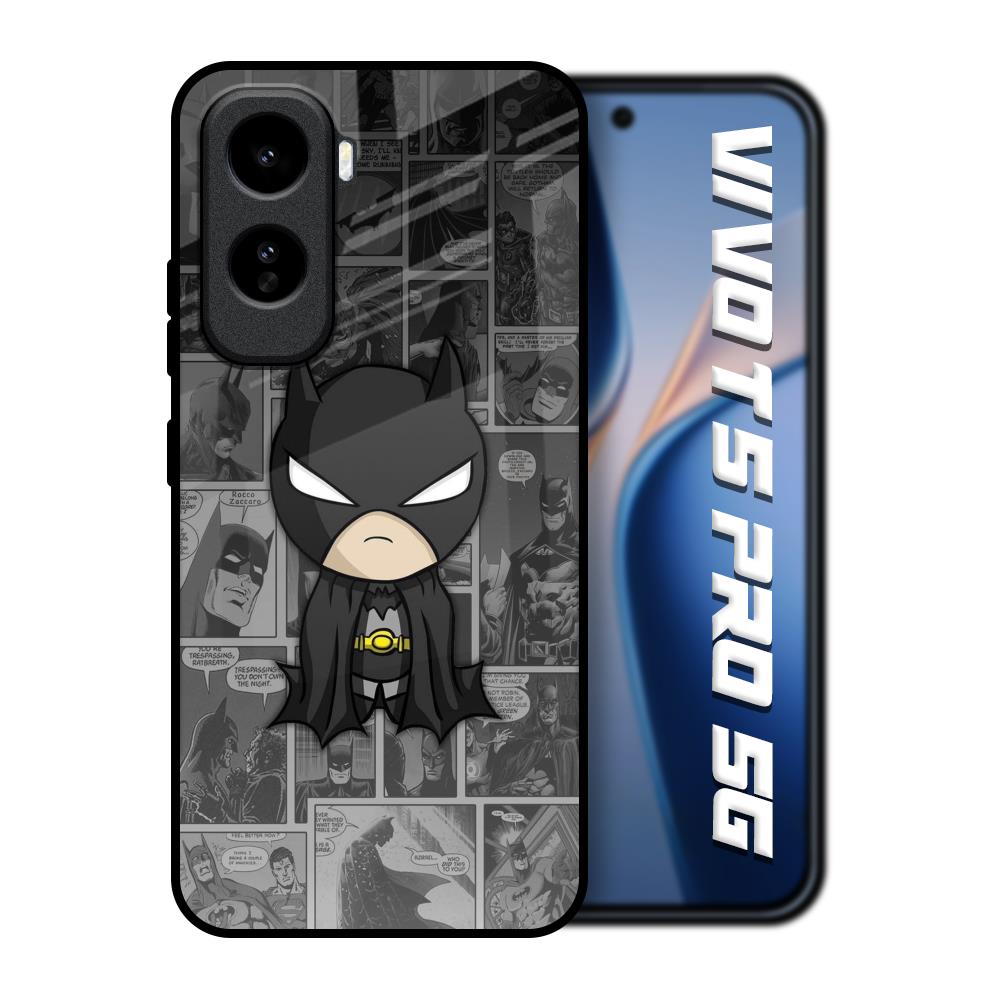 Cartoon Art Vivo T5 Pro 5G Glass Back Cover Online