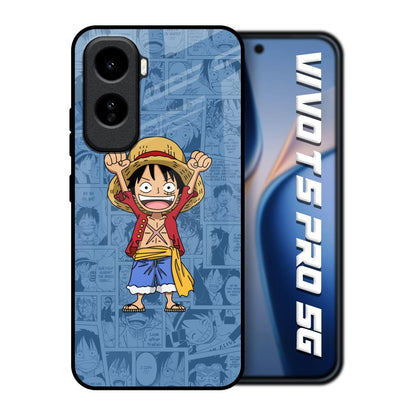 Chubby Anime Vivo T5 Pro 5G Glass Back Cover Online