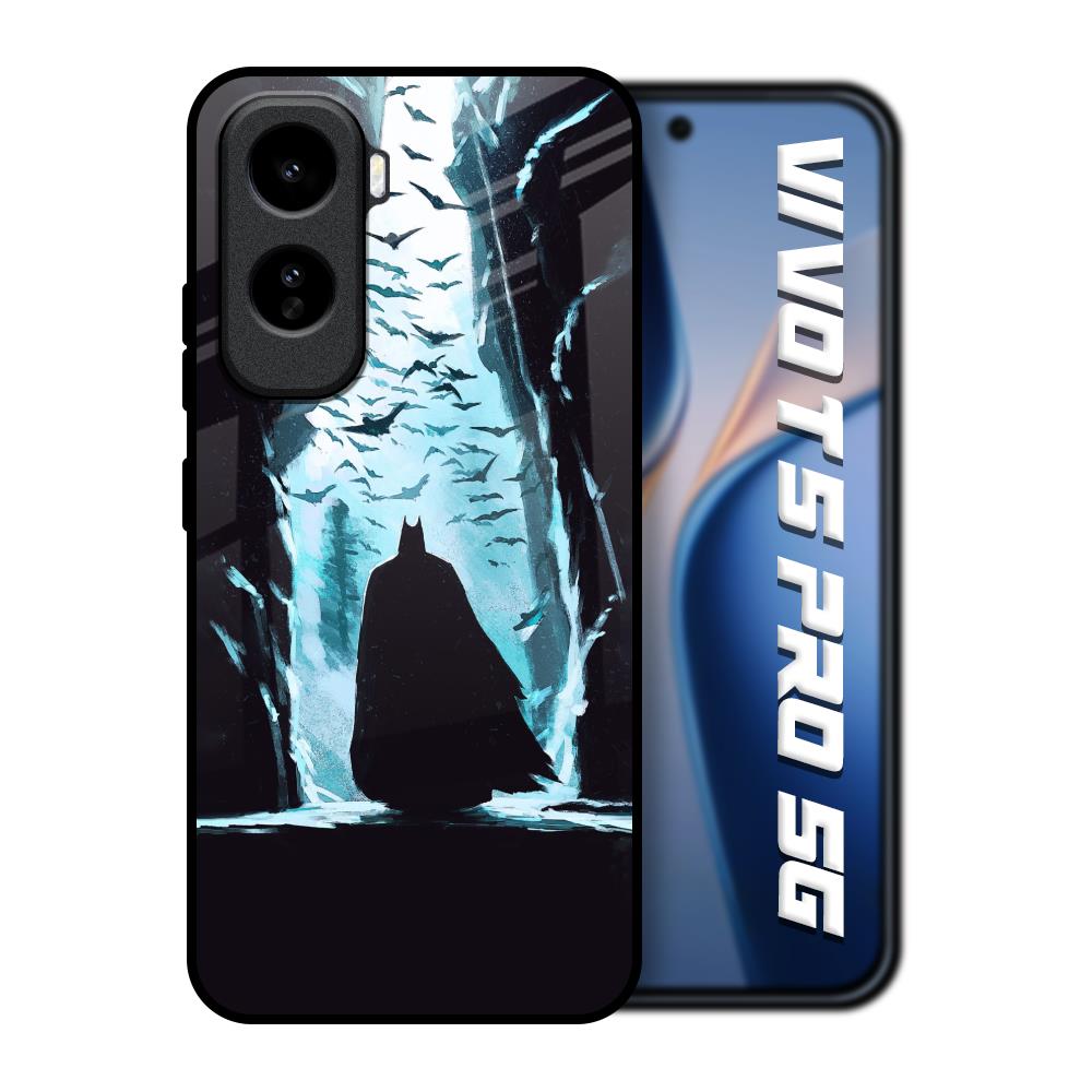 Dark Man In Cave Vivo T5 Pro 5G Glass Back Cover Online