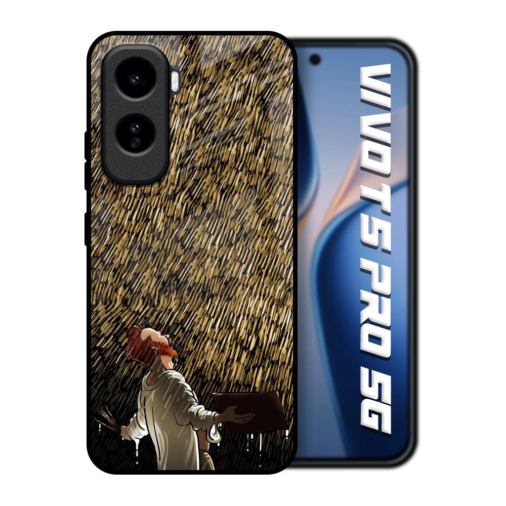 Rain Festival Vivo T5 Pro 5G Glass Back Cover Online
