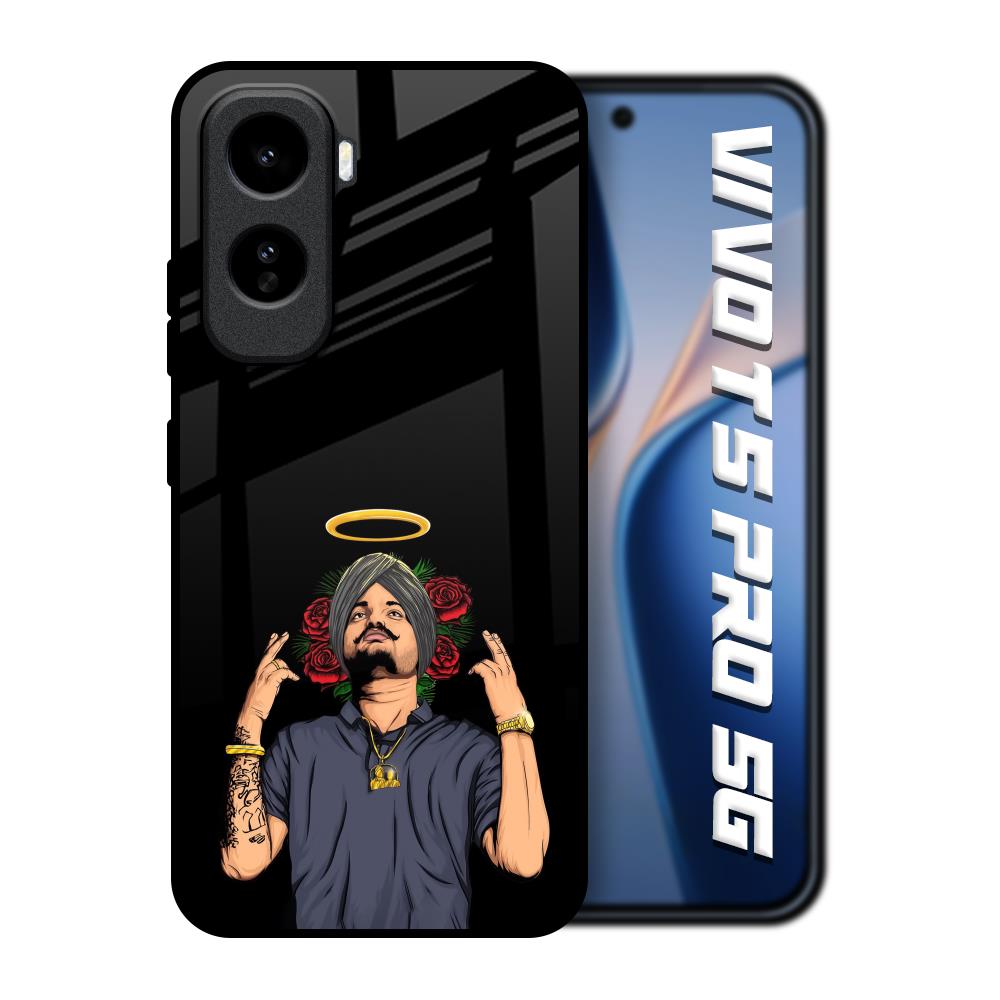 Punjabi Singer Poster Vivo T5 Pro 5G Glass Back Cover Online