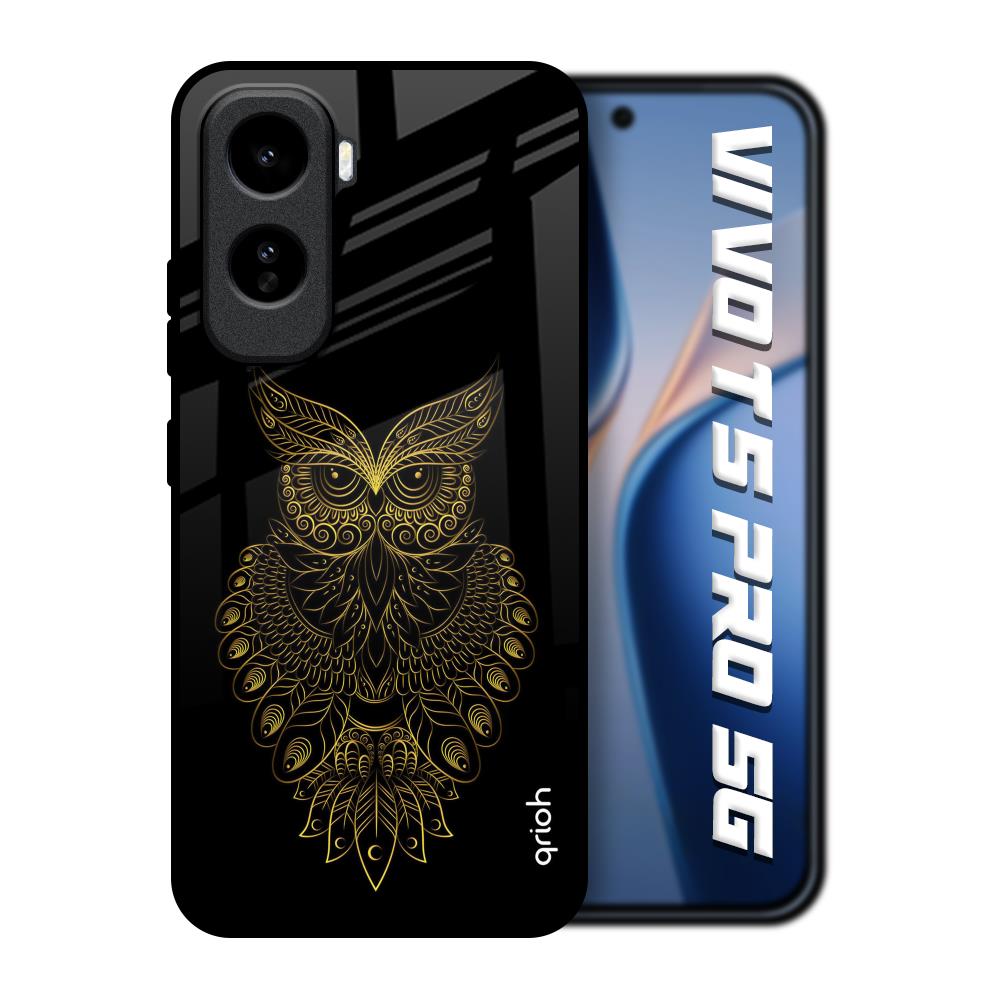 Golden Owl Vivo T5 Pro 5G Glass Back Cover Online