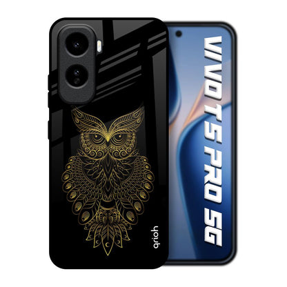 Golden Owl Vivo T5 Pro 5G Glass Back Cover Online