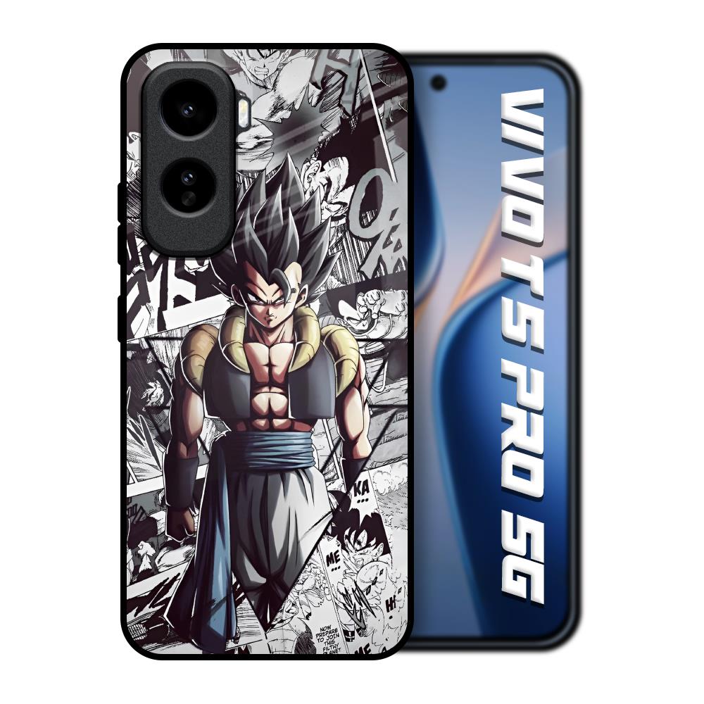 Dragon Anime Art Vivo T5 Pro 5G Glass Back Cover Online