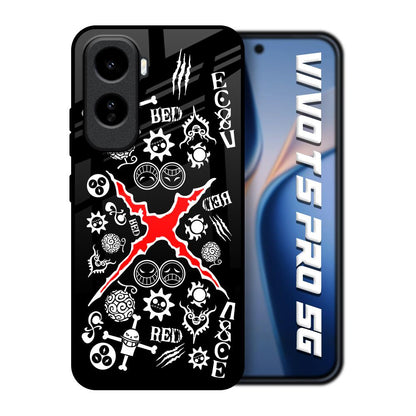 Red Zone Vivo T5 Pro 5G Glass Back Cover Online
