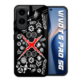 Red Zone Vivo T5 Pro 5G Glass Back Cover Online