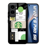 Coffee Latte Vivo T5 Pro 5G Glass Back Cover Online