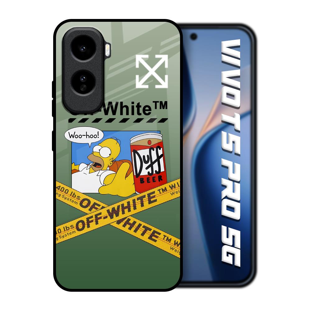 Duff Beer Vivo T5 Pro 5G Glass Back Cover Online