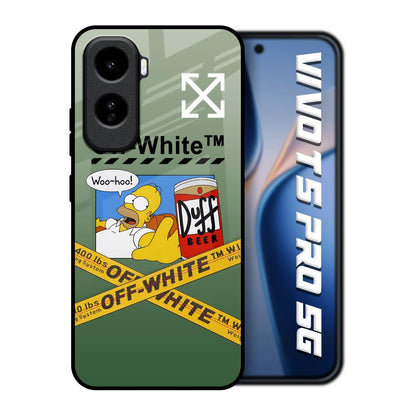 Duff Beer Vivo T5 Pro 5G Glass Back Cover Online