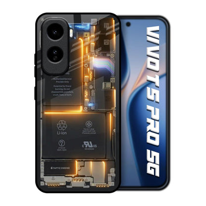 Glow Up Skeleton Vivo T5 Pro 5G Glass Back Cover Online