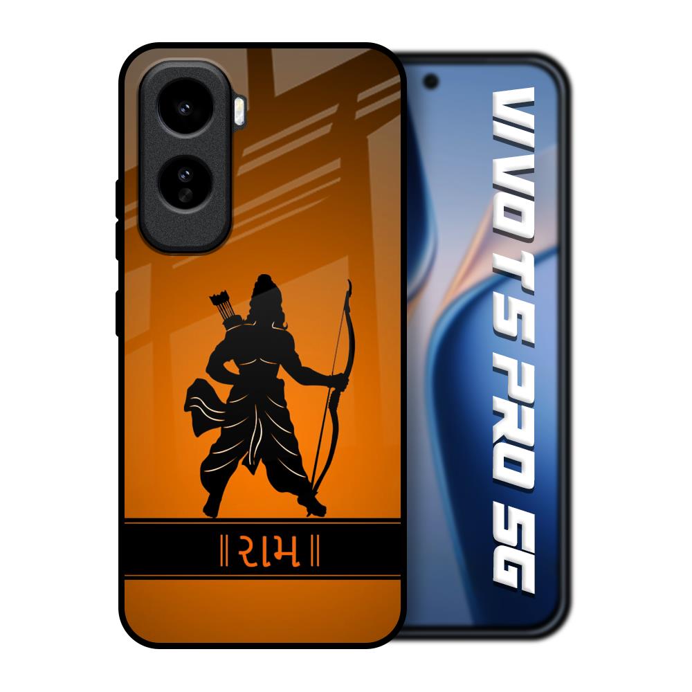 Halo Rama Vivo T5 Pro 5G Glass Back Cover Online