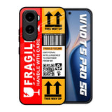 Handle With Care Vivo T5 Pro 5G Glass Back Cover Online