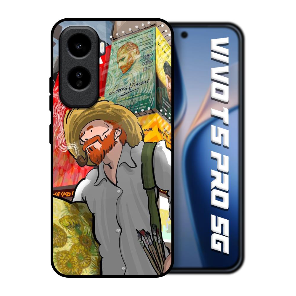 Loving Vincent Vivo T5 Pro 5G Glass Back Cover Online