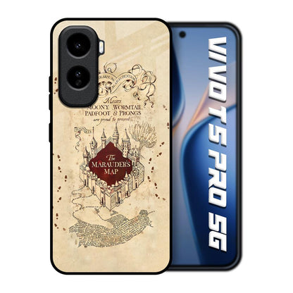 Magical Map Vivo T5 Pro 5G Glass Back Cover Online