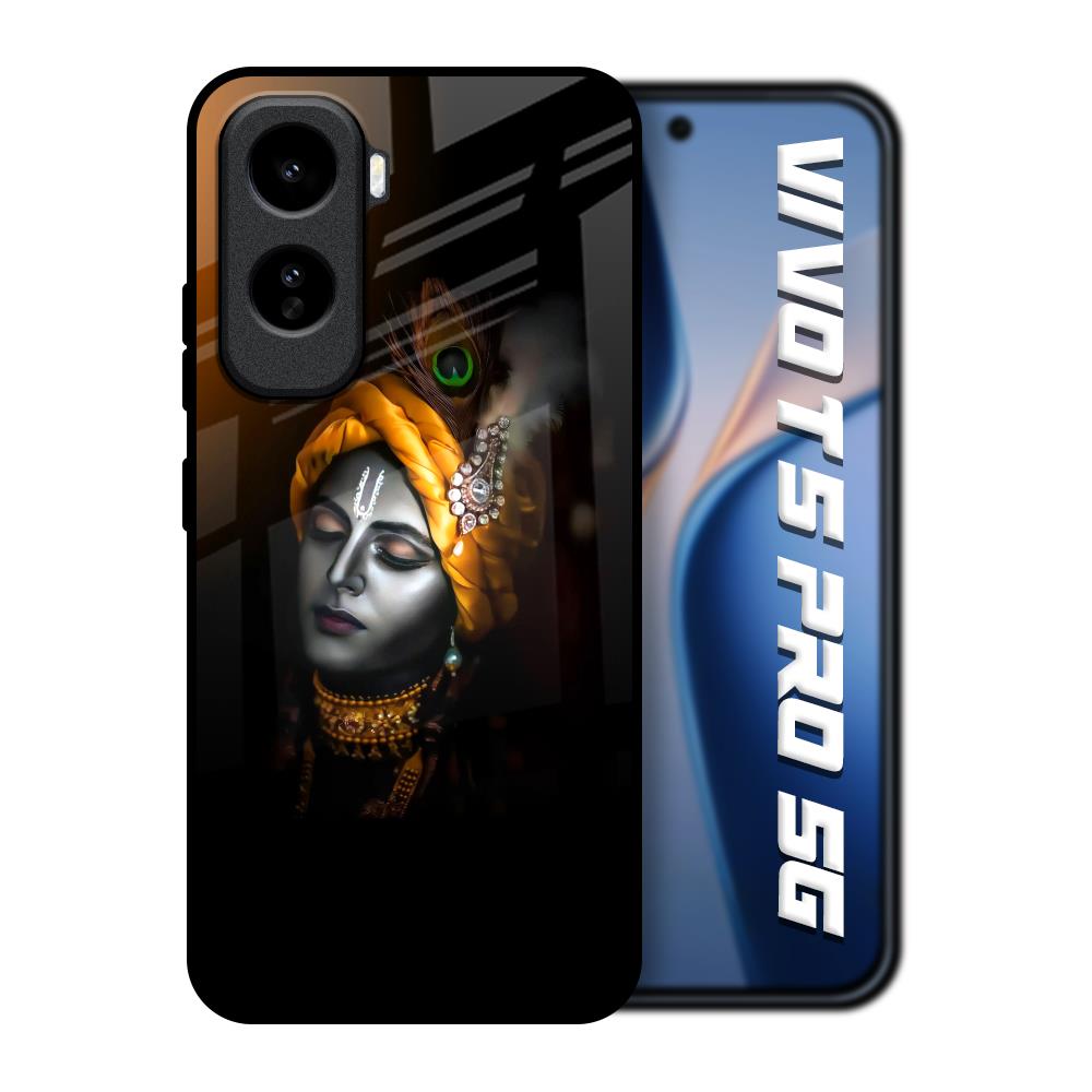 Ombre Krishna Vivo T5 Pro 5G Glass Back Cover Online