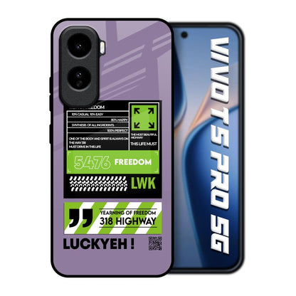 Run & Freedom Vivo T5 Pro 5G Glass Back Cover Online