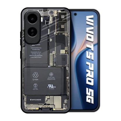 Skeleton Inside Vivo T5 Pro 5G Glass Back Cover Online