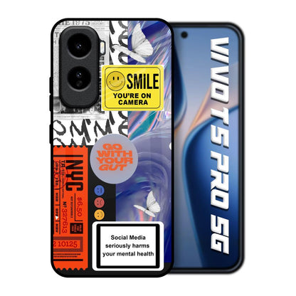 Smile for Camera Vivo T5 Pro 5G Glass Back Cover Online