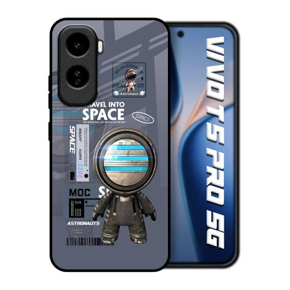Space Travel Vivo T5 Pro 5G Glass Back Cover Online