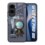Space Travel Vivo T5 Pro 5G Glass Back Cover Online