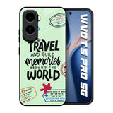 Travel Stamps Vivo T5 Pro 5G Glass Back Cover Online