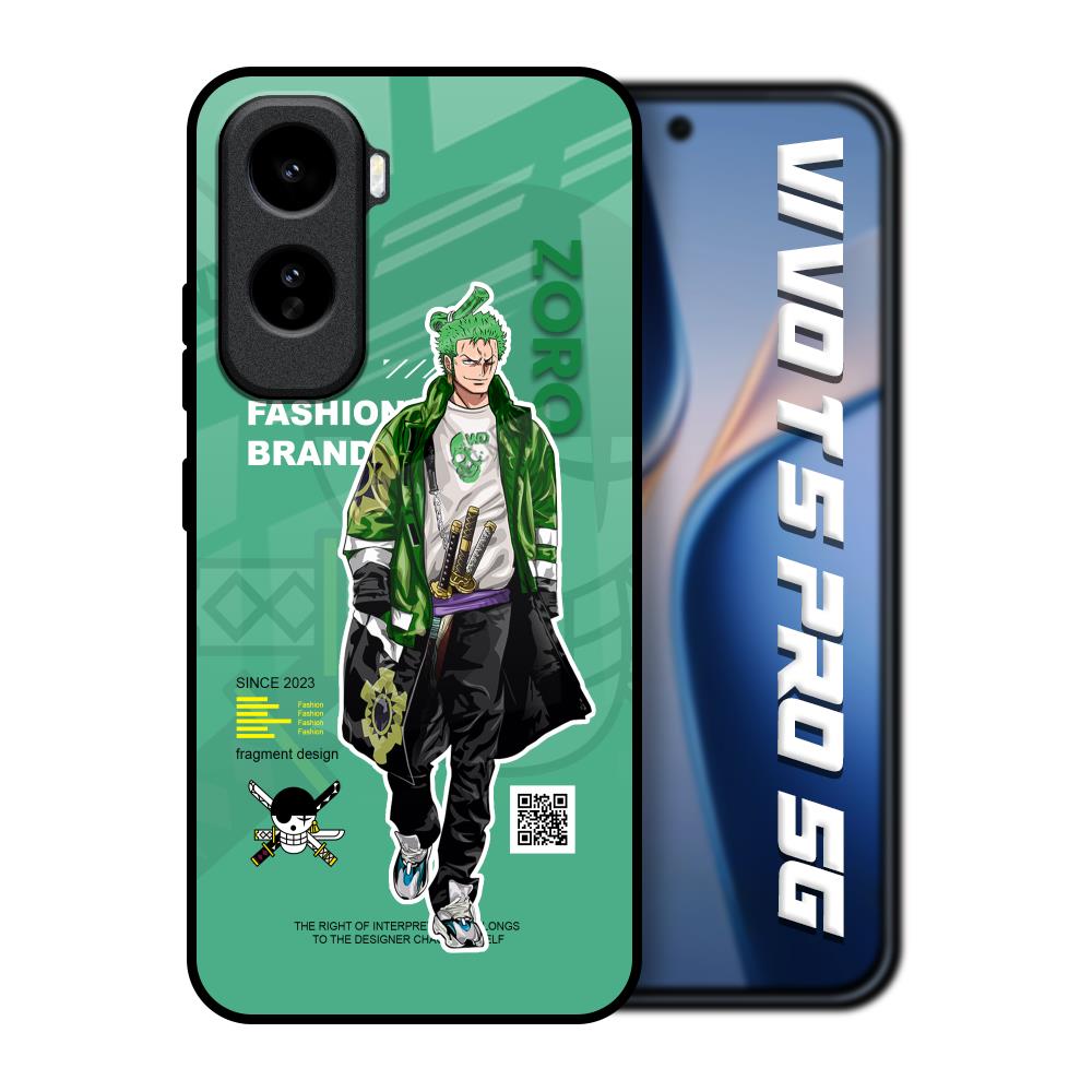 Zoro Bape Vivo T5 Pro 5G Glass Back Cover Online
