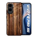 Timber Printed Vivo T5 Pro 5G Glass Back Cover Online